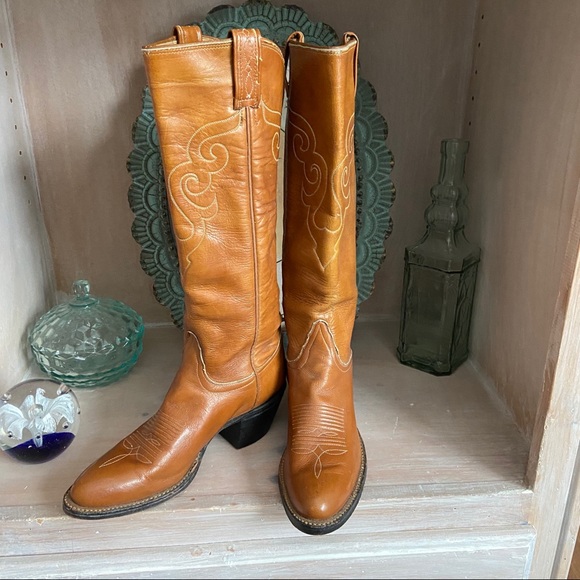 tall heel cowboy boots